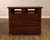 Mission Style Media Chest With Open Storage For Sale - Image 17 of 18