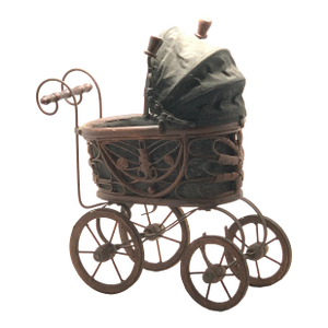1970s Victorian Style Doll Carriage
