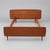 Vintage Teak Bed with Headboard, 1960s For Sale - Image 3 of 5