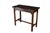 This handsome mid-century console table by Hekman Furniture of Grand Rapids, Michigan. Crafted from rich, dark-toned...