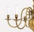 Early 20th Century Dutch Style Six Branch Brass Chandelier, 20th Century For Sale - Image 5 of 8
