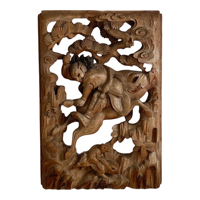 【Antique】Wood carving Art 木彫りハンドメイド 2セット $_12.JPG?set_id=880000500F