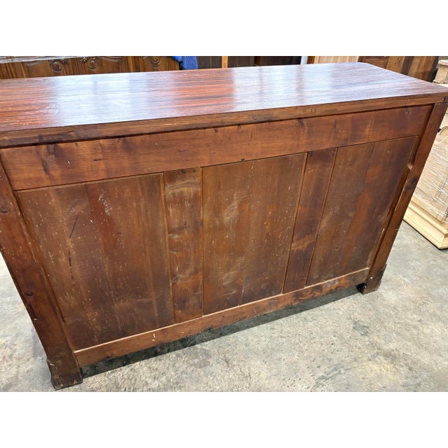 French French Buffet Louis Phillipe Style Circa 1860 Walnut Wood From South East of France. For Sale - Image 3 of 6