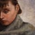 Italian Artist, Portrait of a Woman in Impressionist Style, 1920, Oil on Canvas, Framed For Sale - Image 10 of 15