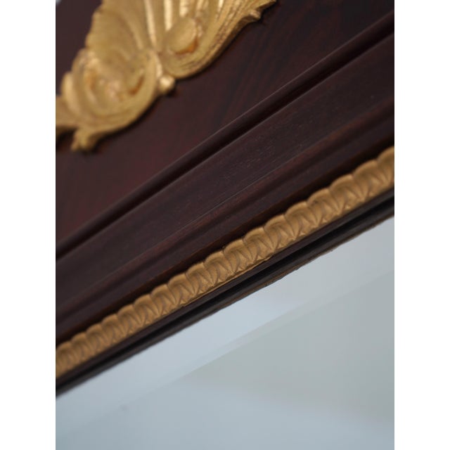 Mahogany Chippendale Style Wall Mirror For Sale - Image 11 of 12