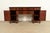 Baker Furniture Company Baker Furniture Style Chippendale Carved Flame Mahogany Sideboard Buffet, Circa 1940s For Sale - Image 4 of 13