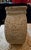 1960s Vintage Earthenware Vessel With Incised Basket Weave Pattern For Sale - Image 5 of 6
