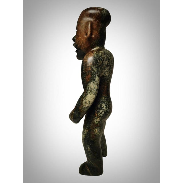 15th Century & Earlier Preclassic Olmec Figurine in Stone For Sale - Image 5 of 15