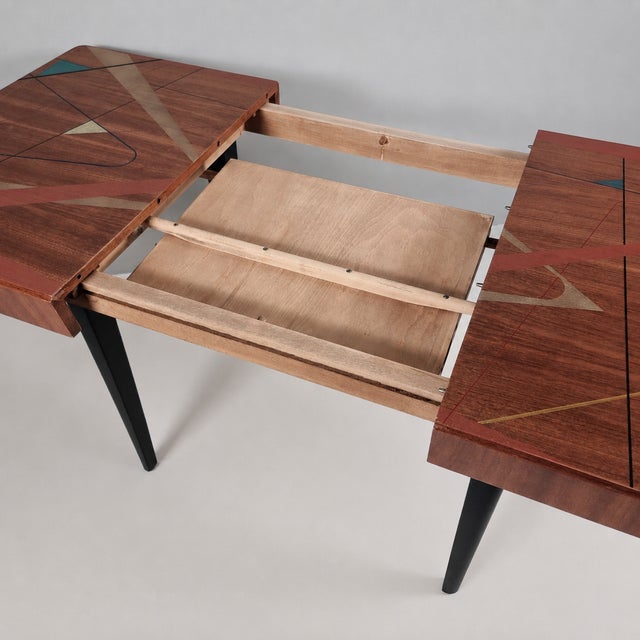 Vintage Beech Table, 1970s For Sale - Image 10 of 11