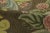 1920s Antique Hooked Rug With Floral Cartouche Design in Bright Pastels - Rug & Kilim For Sale - Image 5 of 7