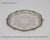 Ref # MW Sh 1853 Photo 731 Description : Superb Mappin & Webb Antiques Sterling Round Shaped & Chased Salver Pattern :...