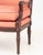 French 1940s Pair of Louis XVI Style Carved Mahogany Fauteuils, Ex-Estate of Gilbert C. Maurer For Sale - Image 3 of 6