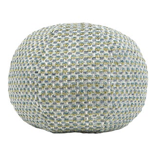 The House Of Scalamandré Heatherton Circle Pillow In Creek For Sale