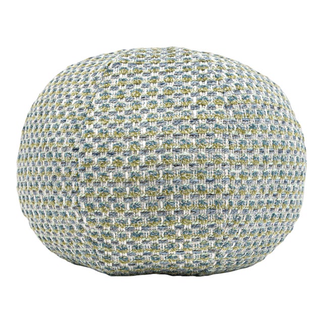 The House Of Scalamandré Heatherton Circle Pillow In Creek For Sale