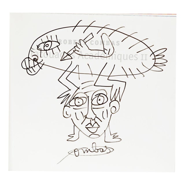 Robert Combas, Self-Portrait and Fantastic Creature, 2006, Original Drawing For Sale