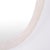 Oval White Painted Mirror with Wooden Frame, 1940s For Sale - Image 6 of 7