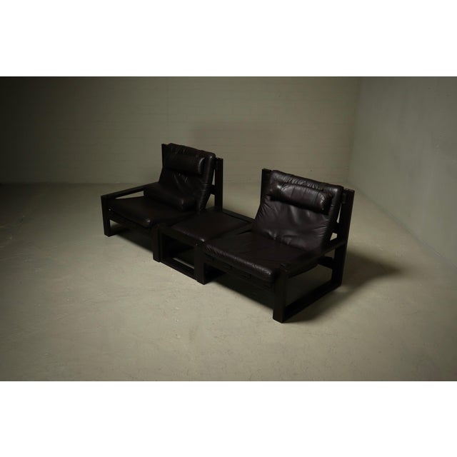 1970s Brutalist Modular Lounge Set by Sonja Wasseur 1970s, Set of 3 For Sale - Image 5 of 14