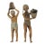 Life Size Bronze Boy & Girl Sculpture Garden Fountains - A Pair For Sale