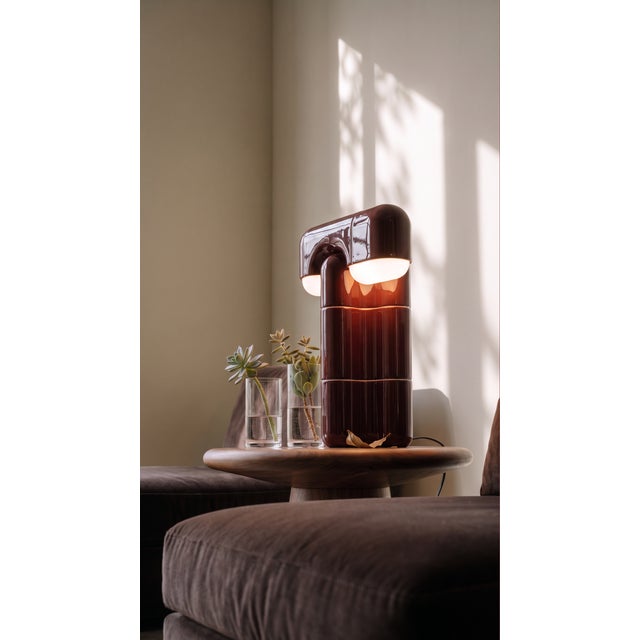 Plastic U 016 Table Lamp by Rollo Studio For Sale - Image 7 of 11