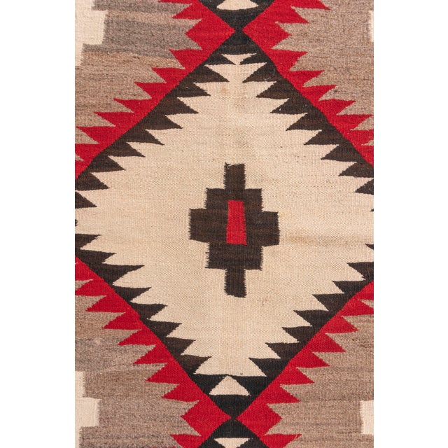 Vintage Navajo Style Rug 3ft 8in X 6ft For Sale - Image 12 of 12
