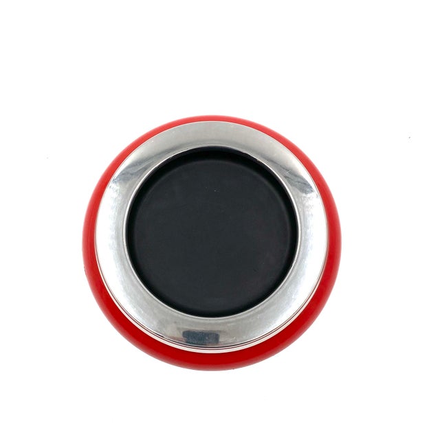 1960s Red Ashtray by Sergio Asti for Kartell, 1960s For Sale - Image 5 of 14