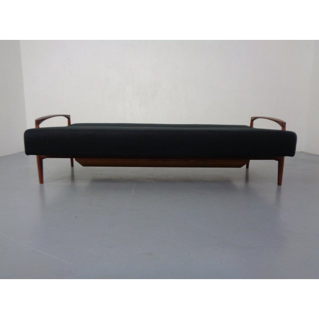 Wood Teak Sofa or Daybed by Carl Straub for Goldfeder, Germany, 1950s For Sale - Image 7 of 18