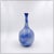 Large Vintage Long-Necked Vase in Blue Glazed Terracotta For Sale - Image 12 of 12