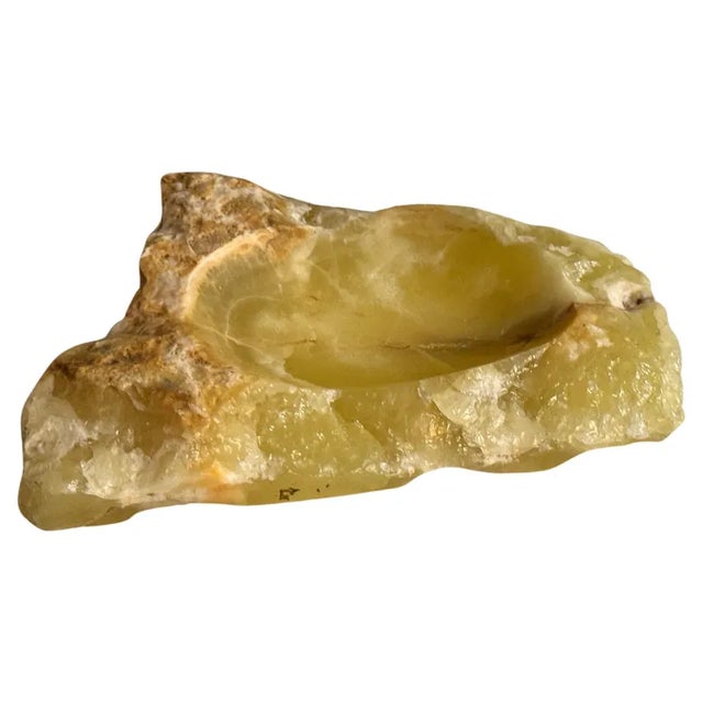 Ashtray or Vide Poche in Flash Green Onyx, Italy, 1960s For Sale - Image 9 of 9