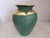 Large Vintage Tuscan Style Green and Gilt Terracotta Amphora Floor Vase, 1980s For Sale - Image 4 of 14