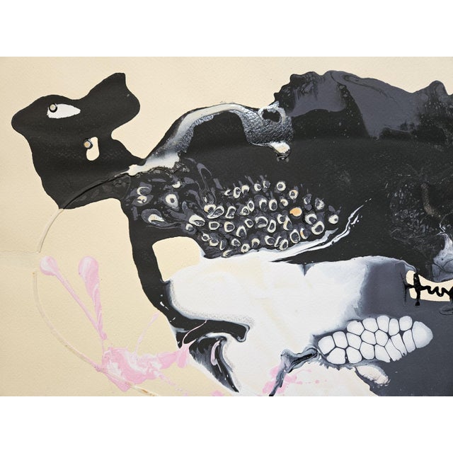 Stefano Mazzolini, AC70, 2017, Acrylic on Paper For Sale - Image 12 of 16