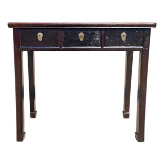 19th Century 3 Drawer Writing Desk For Sale