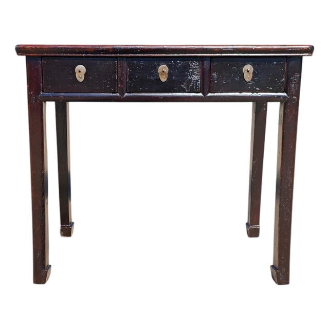 19th Century 3 Drawer Writing Desk For Sale