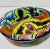 Talavera Hand Painted Lidded Soap Dishes, Mexico - Set of 2 For Sale - Image 4 of 9