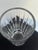 Mid-Century Modern Val St. Lambert Belgium Crystal Vase With Vertical Fluting Faceted Diamond Cut Base For Sale - Image 3 of 13