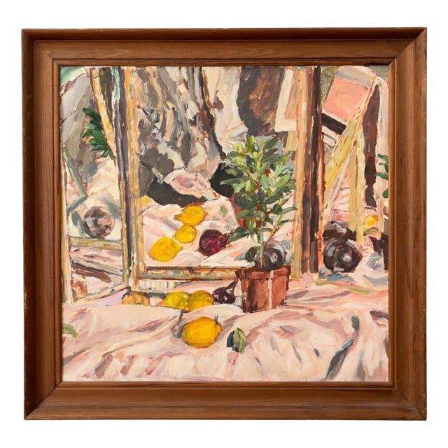 Roy Powell, Still Life, Oil Painting, Framed For Sale