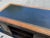 1970s Vintage Sligh Furniture Leather Top Mid Century Modern Campaign Executive Desk For Sale - Image 5 of 12