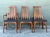 Mid-Century Modern Vintage MCM Niels Koefoed Teak “Eva” Dining Chairs - Set of 6 For Sale - Image 3 of 12