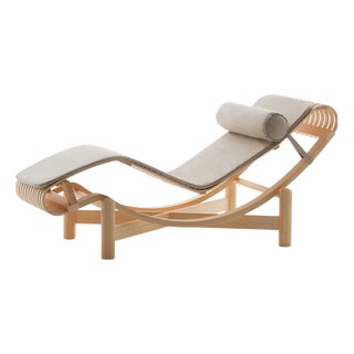 Tokyo Chaise Lounge in Bamboo by Charlotte Perriand for Cassina For Sale