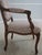 Brown Pair Don Rousseau French Louis XV Open Armchairs For Sale - Image 8 of 18