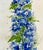 Original “Blue Delphinium” Watercolor Painting For Sale - Image 6 of 12
