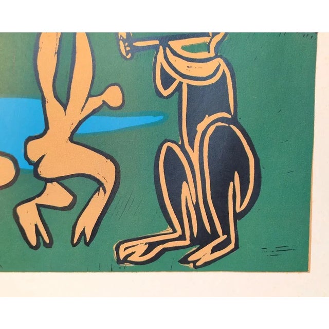 Between 1958 and 1961 Picasso made many linocuts, a process that he found hugely stimulating. Picasso invented the...