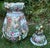 Large Antique Chinese Famille Rose Porcelain Covered Vase With Foo Dog Finial For Sale - Image 11 of 12