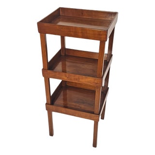 Biedermeier Tiered Serving Tray in Wild Cherry Wood, Germany, 1825 For Sale