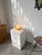 1980s Vintage Ball Desk Lamp with Pine Stand, 1980s For Sale - Image 5 of 18