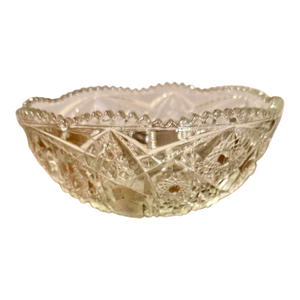 American Brilliant Cut Glass Bowl