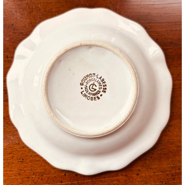 A fabulous vintage French porcelain ashtray featuring a portrait of Napoleon Bonaparte surrounded by gilt decoration. Made...