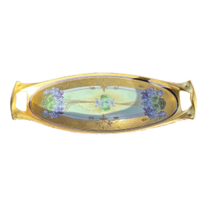 Antique Art Nouveau Pickard China Celery Dish