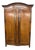 18th Century Country French Louis XV Style Chestnut Armoire With Bonnet Top, Circa 1790 For Sale