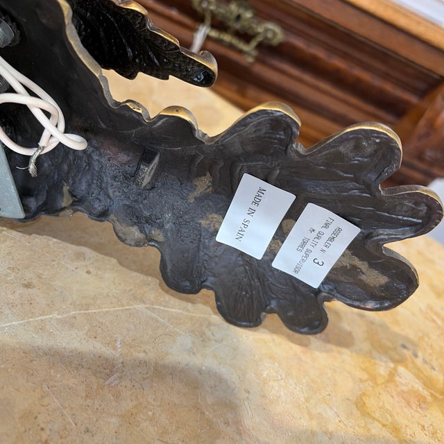 Late 20th Century Late 20th Century Art Nouveau Sconce For Sale - Image 5 of 6