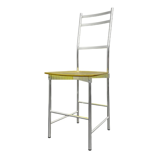 Yellow Chair by Ycami Edizioni, Italy, 1980s For Sale